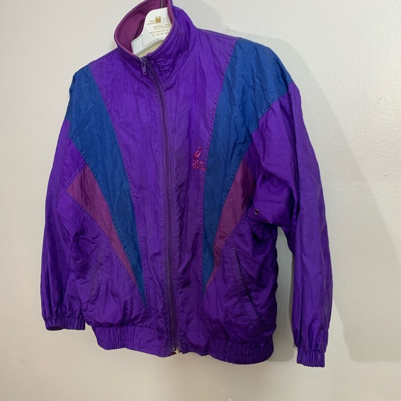 80s rétro asics sport jacket - Picture 3 of 7